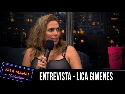 LICA GIMENES - ENTREVISTA - (FALA MAHAL)