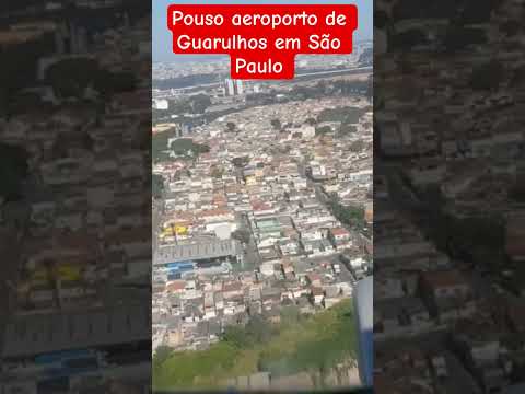 Pouso aeroporto de Guarulhos em São Paulo #pousosedecolagens #aviationlovers