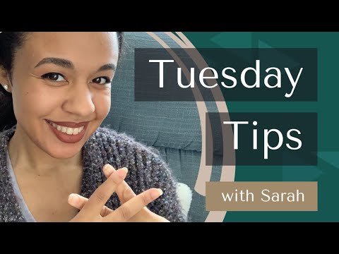 Tuesday Tips with Sarah - Basics of Hashtags