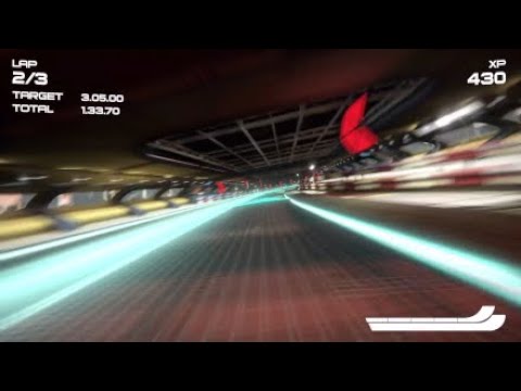 Wipeout: Omega Collection (PS4) Gameplay | 1st Person Time Trial