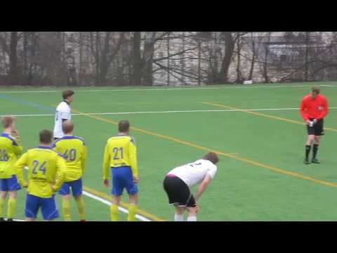 KY Sport (Turku) scoring their second against Pallo-Iirot II (Rauma) 18 April 2018