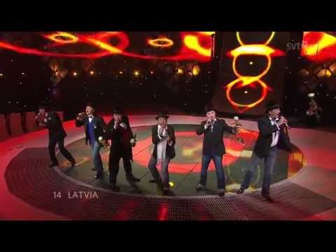 Eurovision 2007 Final 14 - Bonaparti.lv - Questa Notte - Latvia