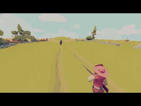 [TABS Battle Clips] Rapidfire Deadeye vs Crazy Horses M1911 -  Totally Accurate Battle Simulator