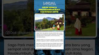 Sago Park di Lima Puluh Kota Hadirkan Rumah Etnika dari Beton dan Kayu, dipenuhi Perabot Antik