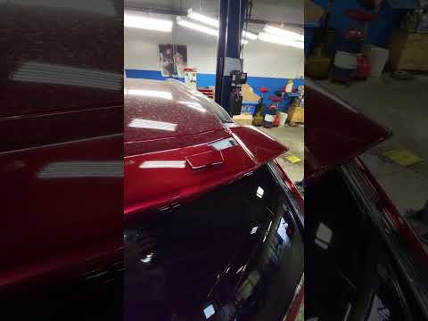 Honda CR-V Tailgate Spoiler Finishing Touch 👁️👄👁️ Bwhaaa #honda #shorts #crv #kingofthehill
