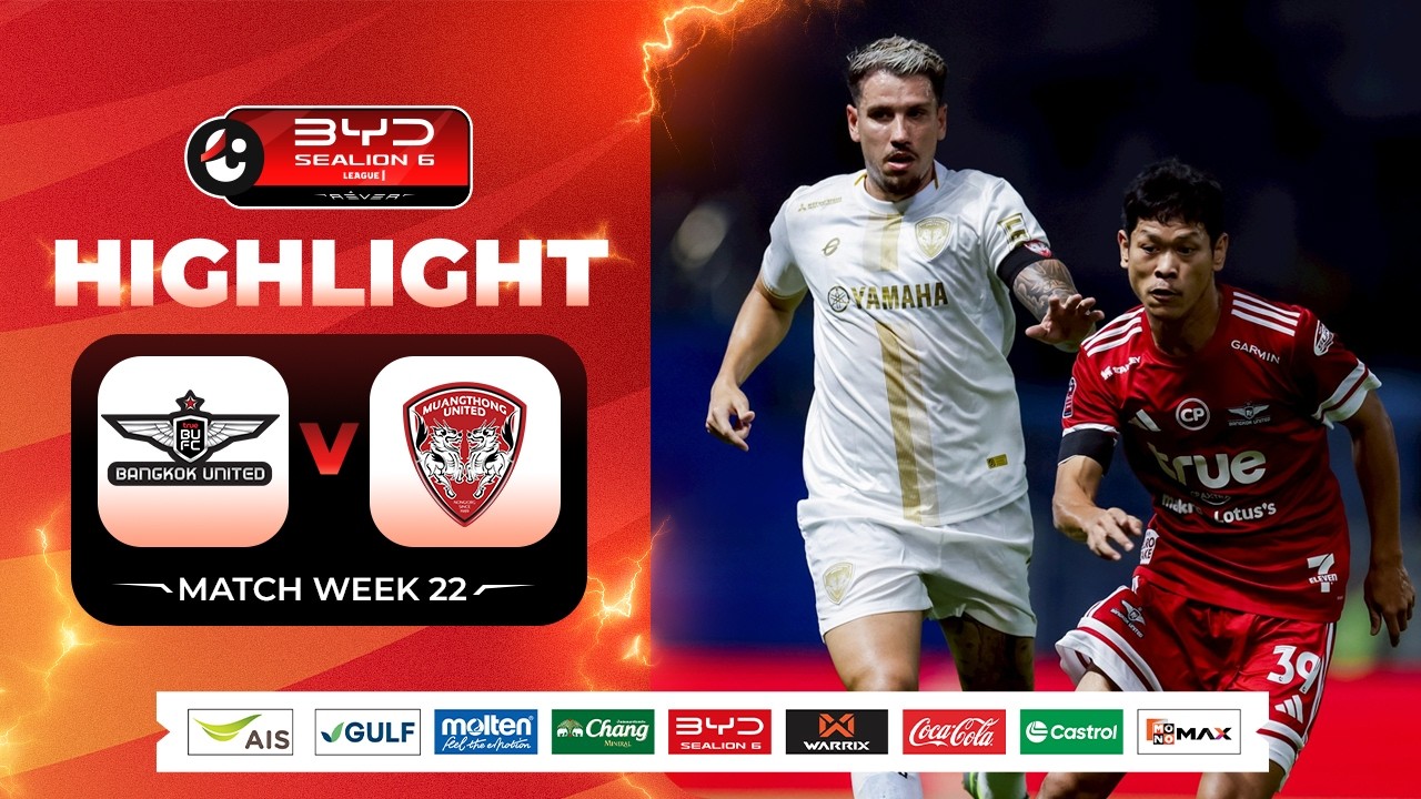 True Bangkok United vs Muang Thong United Highlights