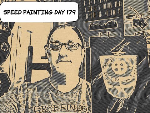 Speed Painting, Day 179 in a row!