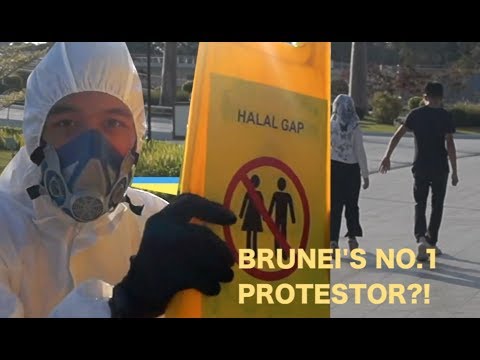 HALAL GAP ACTIVIST (BRUNEI'S #1 PROTESTOR)