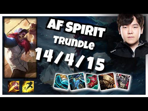 Spirit Trundle Jungle S11 11.5 Challenger Replay (14/4/15) - KOREAN