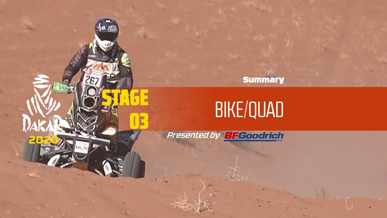 Vídeo resumo - Dakar: etapa 3