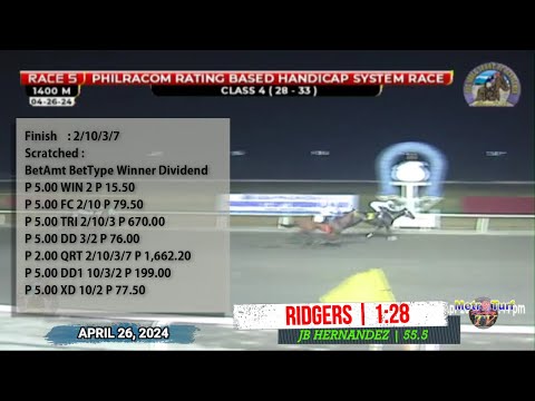 2024 Apr 26 | R05 - RIDGERS (2a) [1:28]