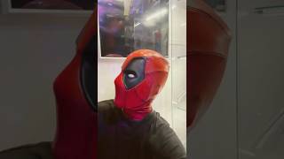 【デッドプール】20000円の高級デッドプールマスク【MARVEL】　＃deadpool#marvel #deadpoolandwolverinemovie #spiderman