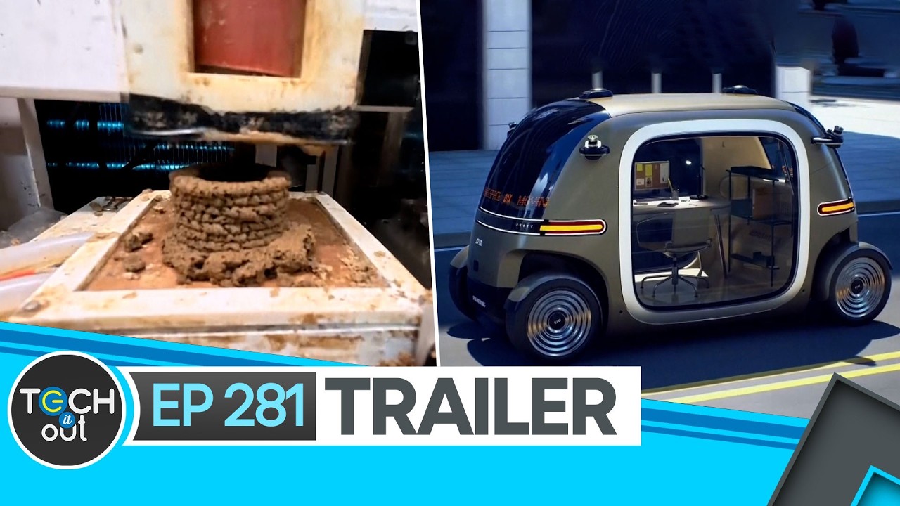 Driverless Buses, Homes on Mars & Hacked Refrigerators | Tech It Out: Ep 281 | Trailer