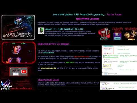 Hello World on RISC-OS - ARM Assembly Lesson H1