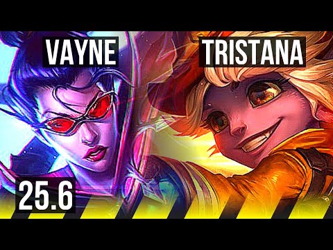VAYNE & Karma vs TRISTANA & Nami (ADC) | 8/1/1 | EUW Master | 25.6