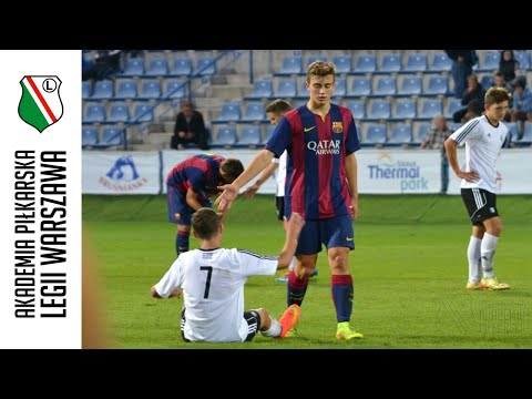 Legia Warszawa 1998 – FC Barcelona 1998 1:4 (0:2) - skrót spotkania