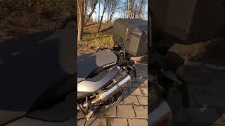 BMW F800 GS 2012 with a Dominator Exhaust #bmwadventure #motor #bmw #motorcycle #f800gs