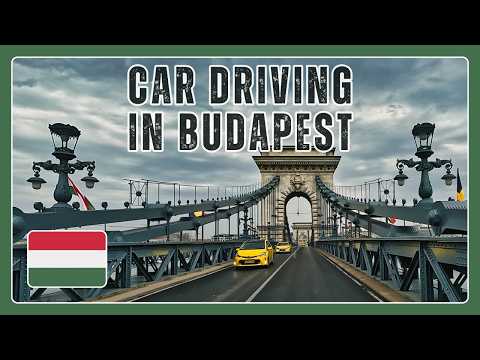Car Driving in Budapest, Hungary - Summer 2024 🚗 🇭🇺