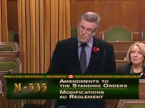 Craig Scott, Speech on Motion M-535, Amendments to Standing Orders