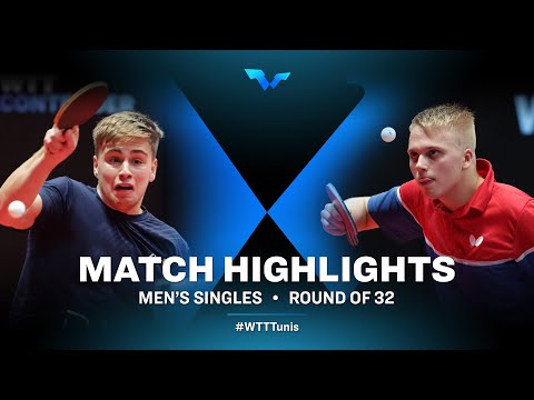 Moregard Truls vs Grebnev Maksim | WTT Contender Tunis | MS | R32
