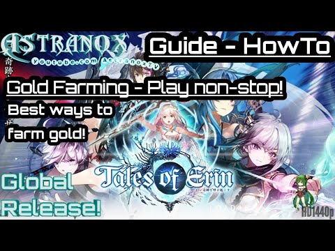 TALES OF ERIN Gold Farming - How to farm gold - Best ways to obtain gold - Guide HowTo Tips & Tricks