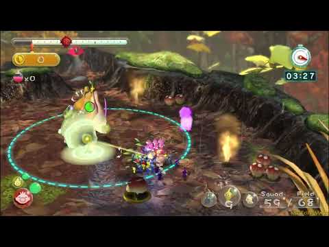 Pikmin 3 Deluxe Hack - Emperor Bulblax Battle [ESOS Minigames]