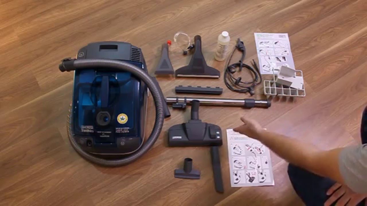 Пылесос моющий Thomas TWIN T1 Aquafilter синий/серый