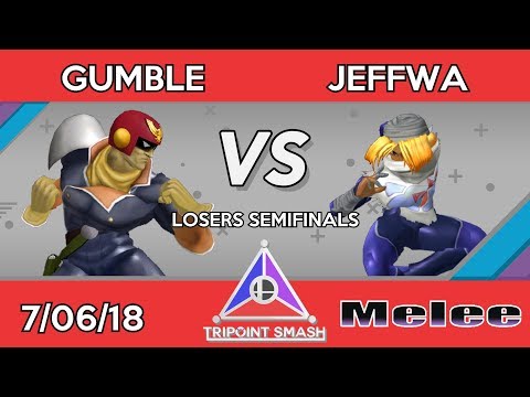 Gumble (Captain Falcon) vs JeffWa (Sheik) - Tripoint Smash 18 Loser's Semifinals