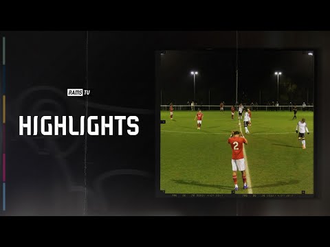 HIGHLIGHTS | Derby County U21s vs Nottingham Forest U21s