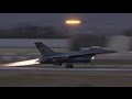 Powerful F 16 Afterburner Takeoff
