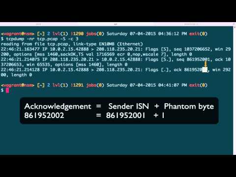 Tcpdump - Protocol Review 5 (TCP)