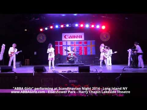 ABBA Girlz performing at Scandinavian Night 2014 at Eisenhower Park