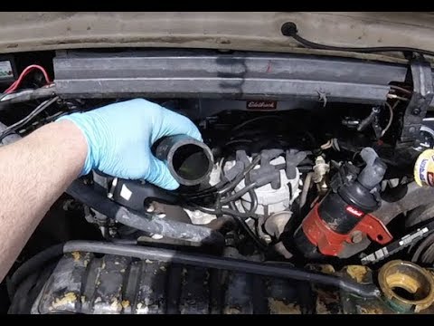 Radiator Hose Leak & Repair Tip - Keep extra clamps on the hose - E350