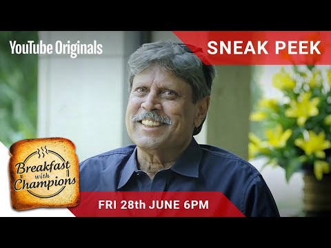 #Breakfastwithchampions Episode 10 Sneak Peek | Kapil Dev
