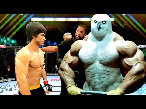 PS5 | Bruce Lee vs. Big Muscular Owl (EA Sports UFC 4)
