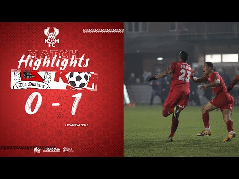 Match Highlights: Darlington 0-1 Harriers 15/01/21