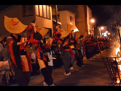 西馬音内盆踊り紹介動画　寄せ太鼓～音頭～がんけ～フィナーレ