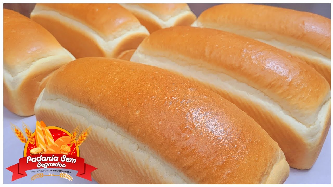 Receita profissional de pão de forma