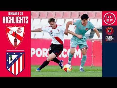 Resumen #PrimeraFederación | Sevilla Atlético 1-1 Atl. Madrileño | Jornada 26 | Temporada 2025/2026