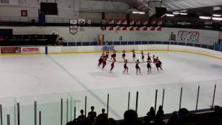 USC Sparkling Ice Juvenile, 20170211, 2017 Ontario Regional Synchronized Skating Championships