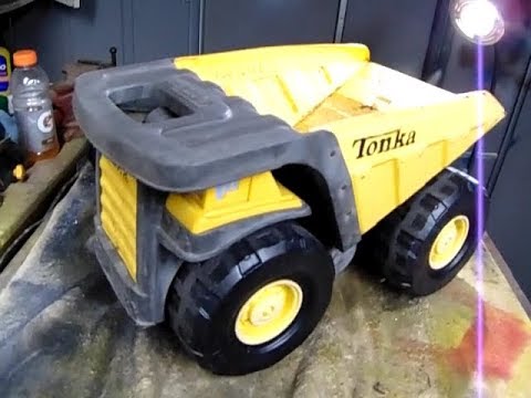 Tonka Dump truck restored for my Grandson.