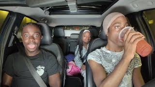 picking up my siblings