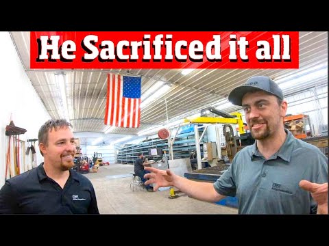 He Grew CMP attachments from $480,000 to 4 million in 6 years.   4 k vid