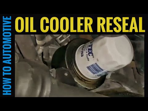 How To Reseal Your Engine Oil Cooler On A Nissan Pathfinder Or Frontier With A 4.0l Engine.