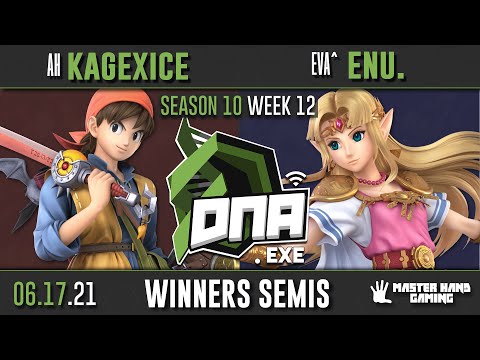 DNA.EXE S10:W12 - AH | kagexice (Hero) Vs. EVA^ | enu. (Zelda) - W Semifinals
