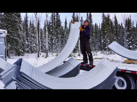 Heading North to the Cabin | Hauling Next Year's Big Project