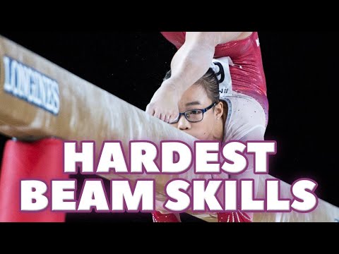 Most Difficult Balance Beam Skills in the 2025-28 Code of Points