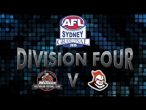 2015 BLK AFL Sydney Division 4 Grand Final - Macquarie Uni v Wollondilly