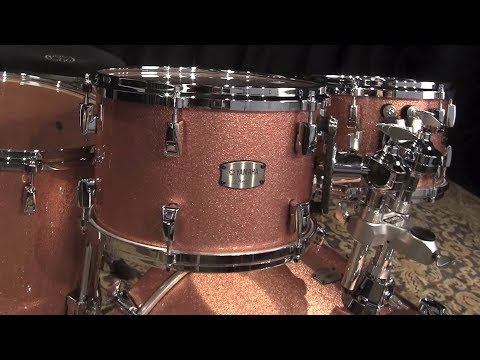 Yamaha Absolute Hybrid Maple Drum Set 22/10/12/16 - Pink Champagane Sparkle