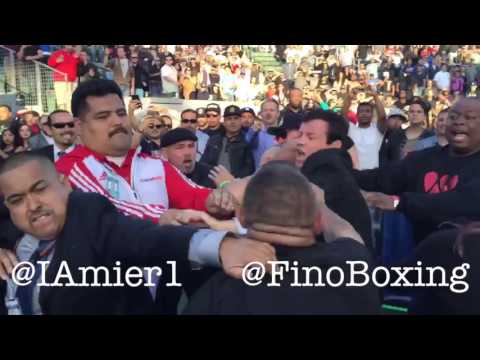 Fan ATTACKS Victor Ortiz after losing to Andre Berto